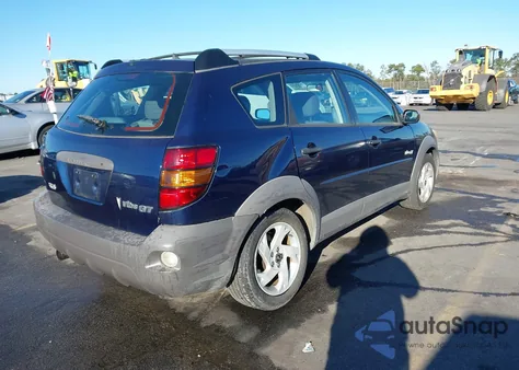 2003 Pontiac Vibe Gt z USA, uszkodzony, nr VIN 5Y2SN62L43Z440923